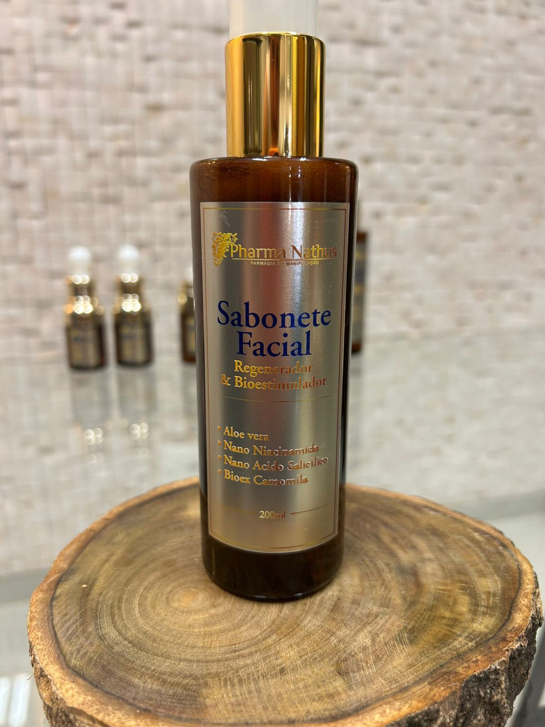 Sabonete Facial Regenerador e Bioestimulador (200ml)