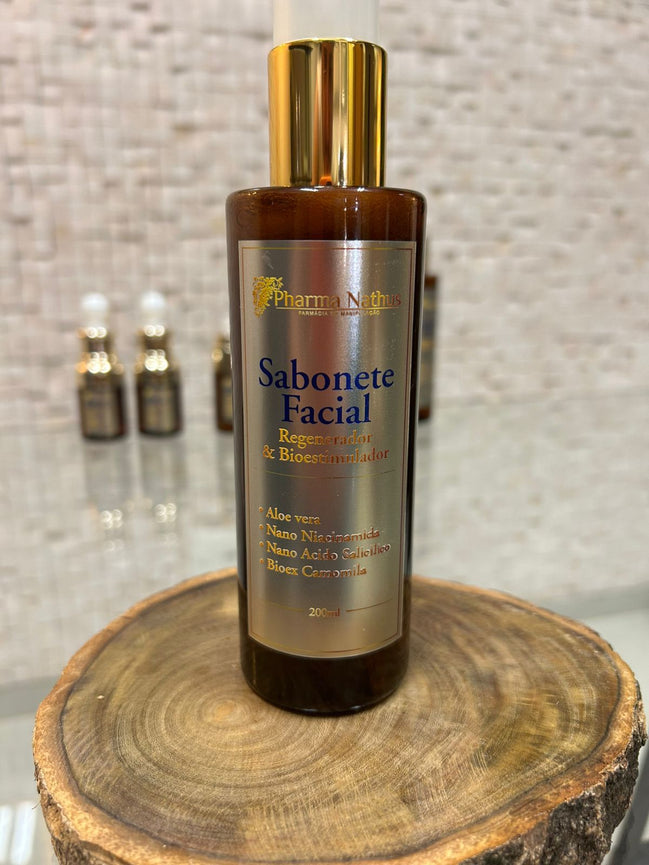 Sabonete Facial Regenerador e Bioestimulador (200ml)