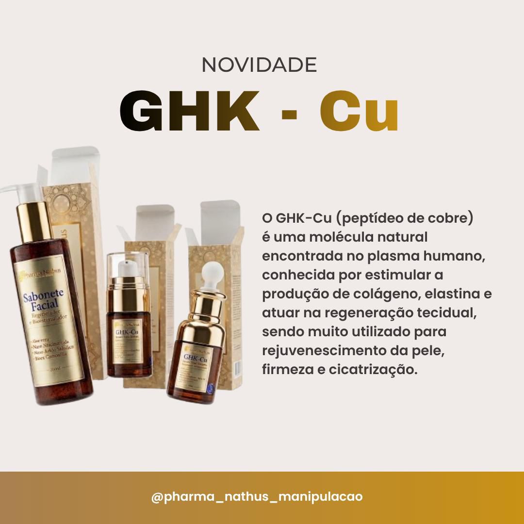 Creme Reparador Rejuvenescedor GHK-Cu (30ml)
