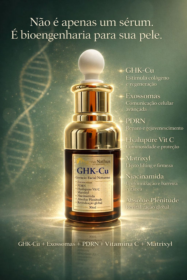 Creme Reparador Rejuvenescedor GHK-Cu (30ml)