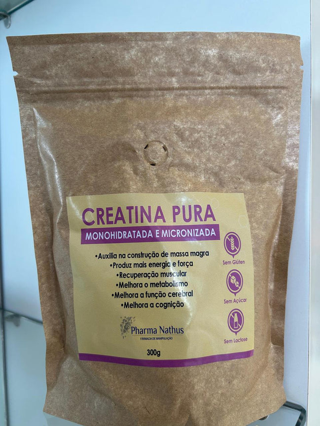 CREATINA PURA – Pharma Nathus (Monohidratada e Micronizada)