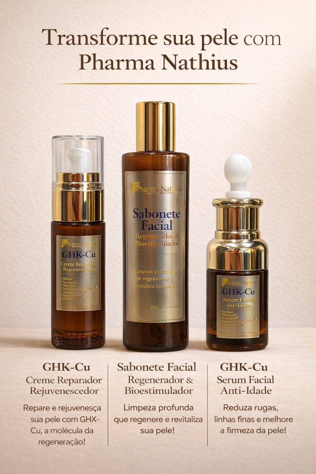 Sabonete Facial Regenerador e Bioestimulador (200ml)