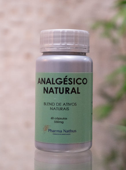Analgésico Natural - Anti-inflamatório, relaxante muscular